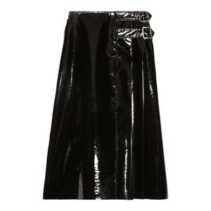 GUCCI Vinyl Effect Skirt